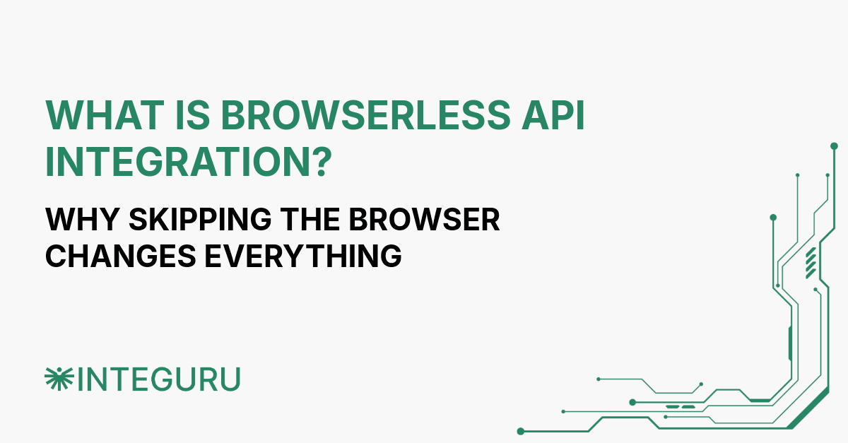What is browserless API integration?