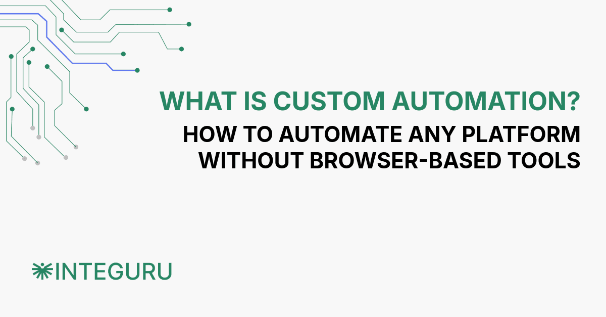 What Is Custom Automation