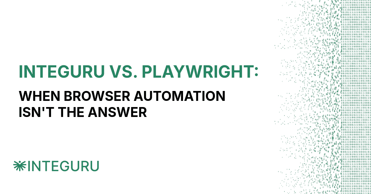 Integuru vs Playwright