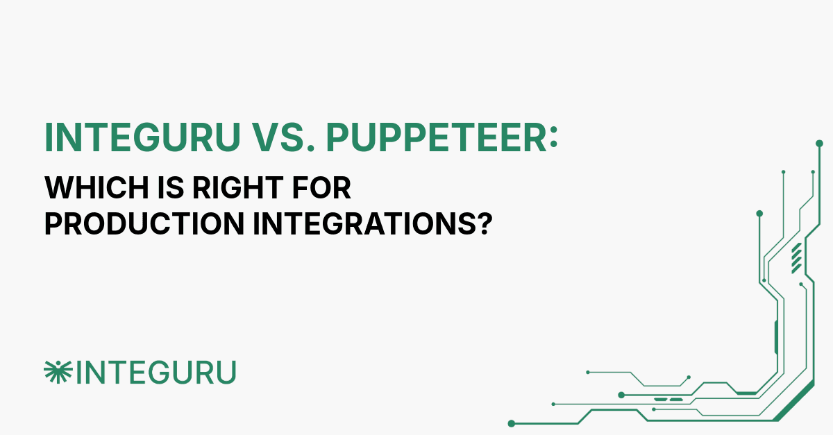 Integuru vs Puppeteer